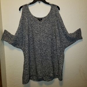 Jessica Simpson Cold Shoulder Knit Sweater